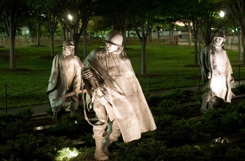 USA Washington DC Korean War Memorial