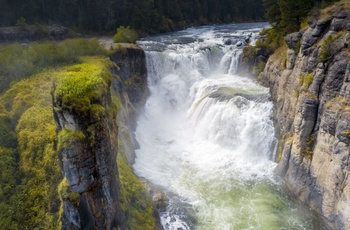 Lower Falls ved Scenic byway i Idaho 