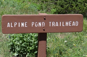 lpine Pond Trailhead - Cedar Breaks National Monument i Utah