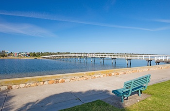 Lakes Entrance - strande, søer og vandveje i Victoria