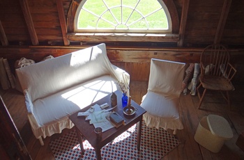 Lille værelse i Monticello Plantation - Virginia i USA