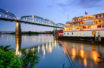 Walnut Street Bridge i Chattanooga - Tennessee