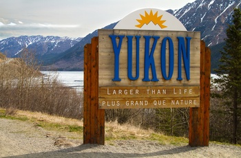 Yukon skilt - Canada