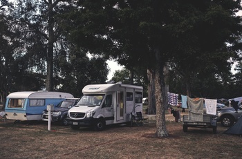Camping i motorhome i New Zealand