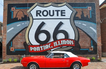 Route 66 illustration
