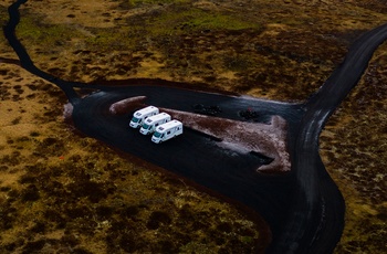 Autocamper i Island - alternativ overnatning ved simpel campingplads