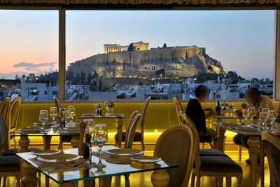 Acropolian Spirit Boutique Hotel - Udsigt mod Akropolis