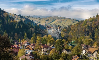 Dracula middelalderborg Bran Brasov - Rumænien - Transsylvanien