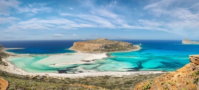 Balos lagunen, vestlige Kreta i Grækenland