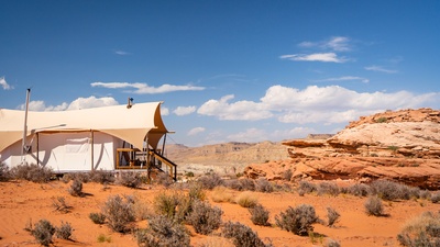 Lake Powell, Glamping Grand Staircase - Images Credit Travis Burke