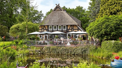 Romantik Hotel Köllner's Landhaus, Celle i Tyskland - Terrasse