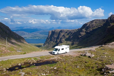 Gennem det skotske højland i autocamper - Skotland