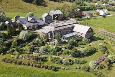 Store Ringheim Hotel i Voss - Luftfoto