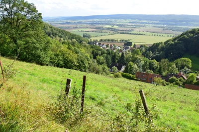 Landskabet i Weserbergland, Niedersachsen i Nordtyskland