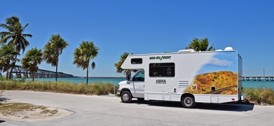 Cruise America Motorhome i Florida og The Keys, USA