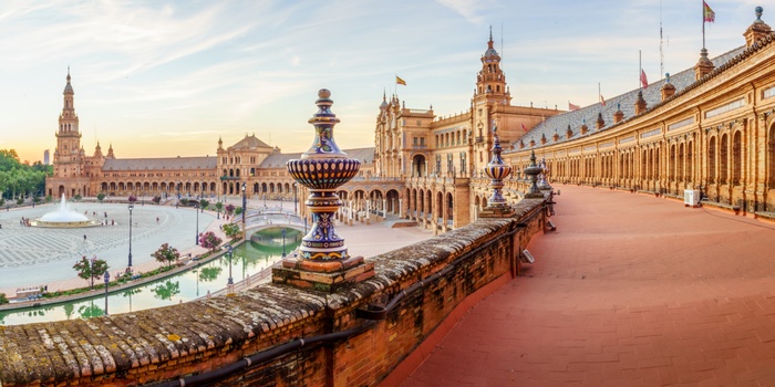 Plaza de Espana i Sevilla