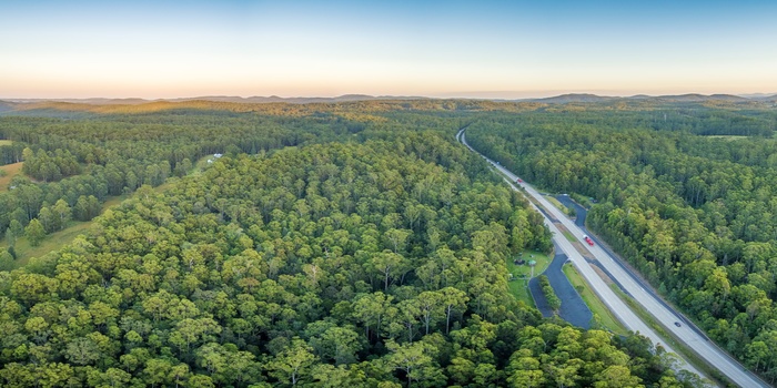 Pacific Highway i New South Wales i Australien