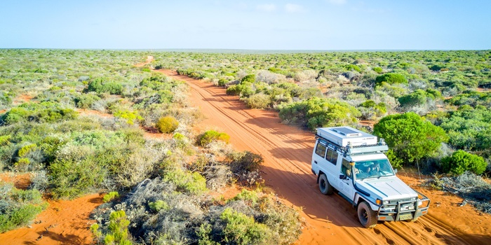 Kør-selv i den australske bush