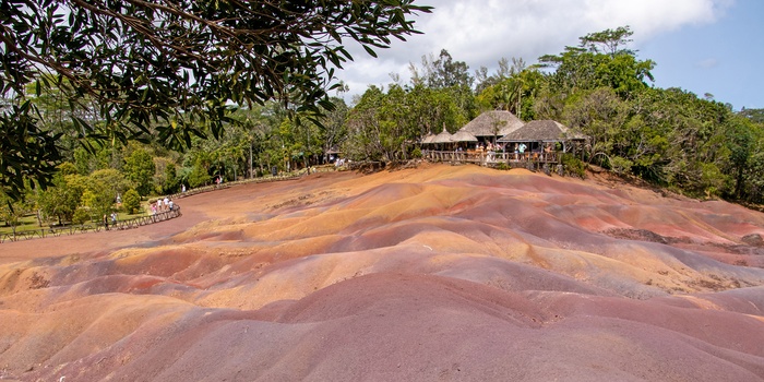 Chamarel Seven Coloured Earth Geopark i Mauritius