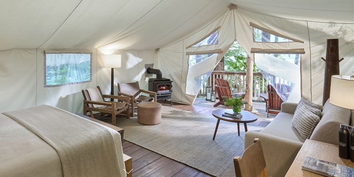 Clayoquot Wilderness Resort, Rainforest Ensuite