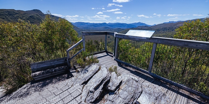 Donaghys Hill i Franklin-Gordon Wild Rivers National Park - Tasmanien