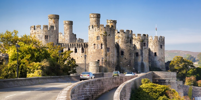 Conwy Castle, Wales, England