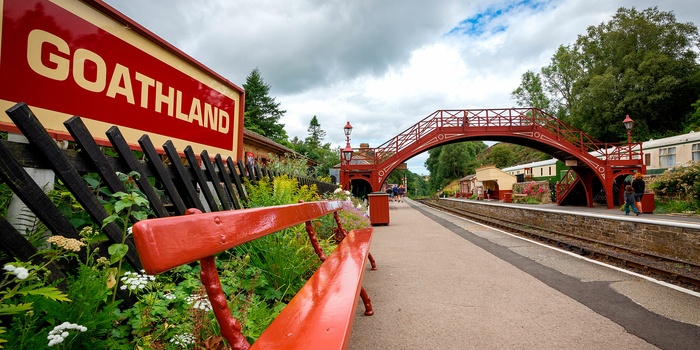 Goathland Station i North Yorkshire