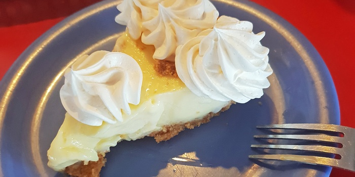 Key Lime Pie hos Mrs Marcs Kitchen i Key Largo, Florida