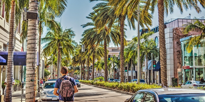 Rodeo Drive, Los Angeles i USA