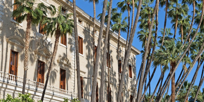 Kunstmuseet i Malaga der ligger i det gamle toldhus