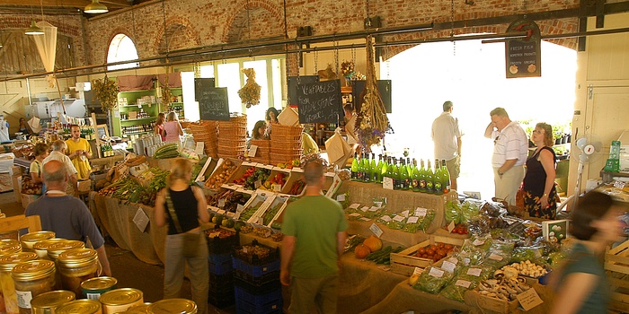 Markedshallen The Good's Shed i Canterbury