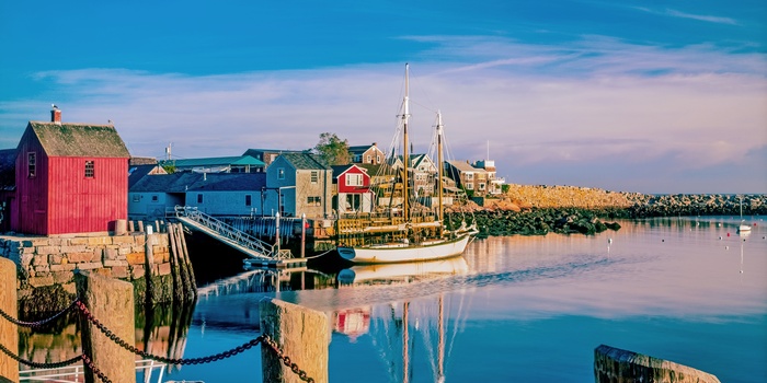 Massachusetts Rockport Havn - østlige USA