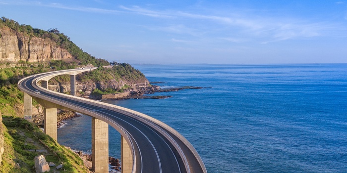 Broen Sea Cliff Bridge, New South Wales