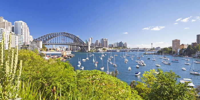 Sydney i New South Wales i Australien
