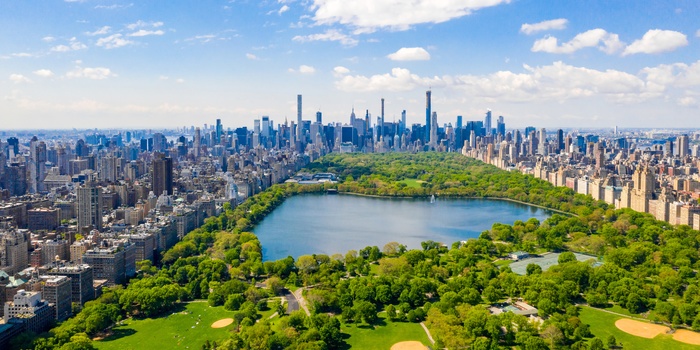 Golfbane i Central Park i New York - USA