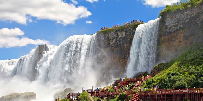 Vandfaldet Niagara Falls - USA og Canada