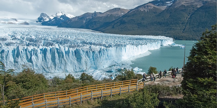 Perito Moreno gletsjer i Los Glaciares National Park - Patagonien, Argentina