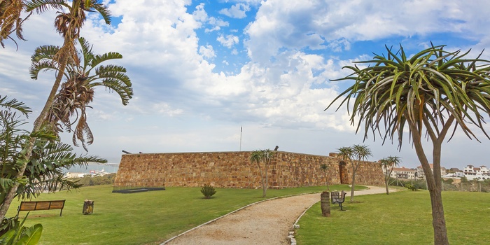 Fæstningen Fort Frederick i Port Elizabeth, Sydafrika