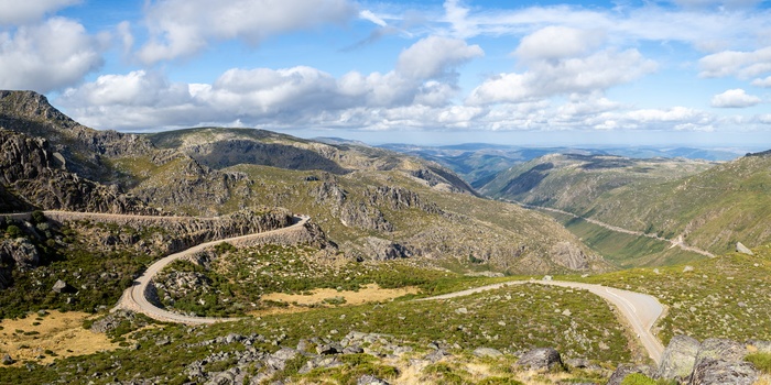 Vej gennem Serra da Estrela Natural Park - Portugal