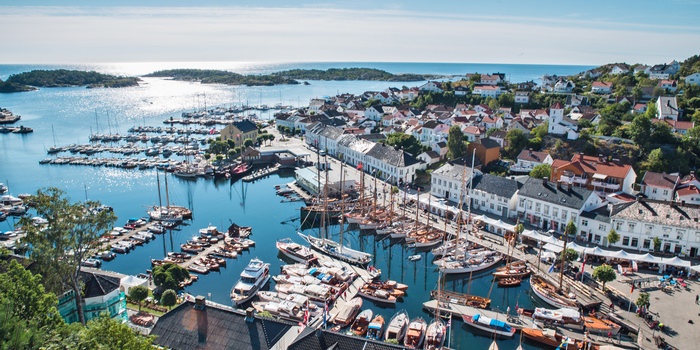 Risør Træbådfestival i Norge