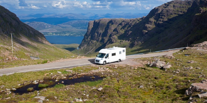 Gennem det skotske højland i autocamper - Skotland