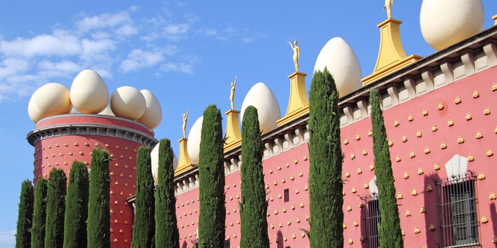 Dali museum i Figueres, Costa Brava i Spanien