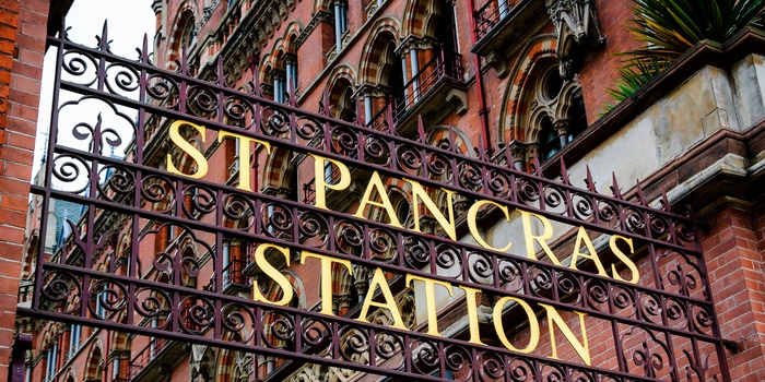 St. Pancras Station i London