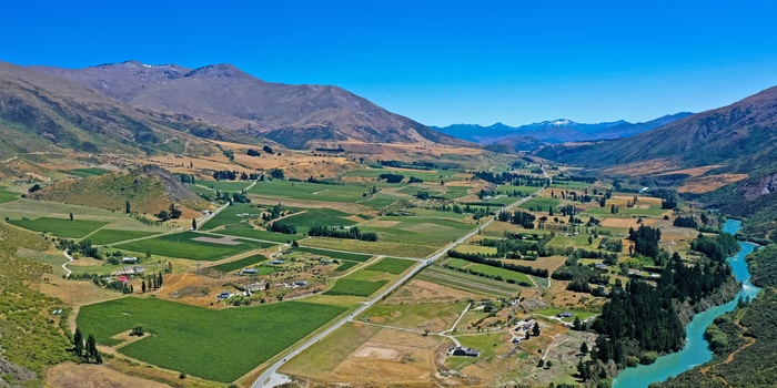 Vinområdet Central Otago på Sydøen - New Zealand
