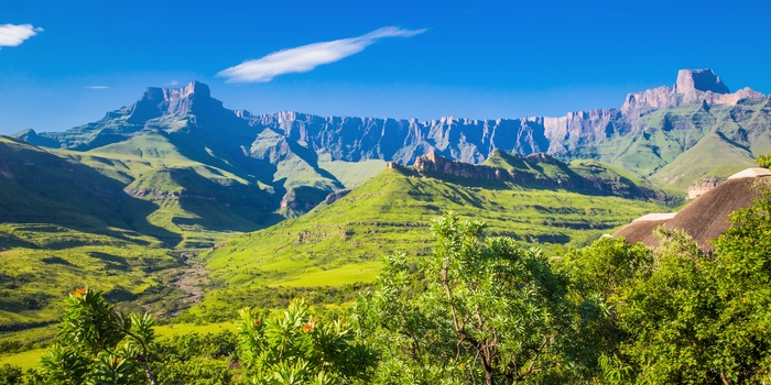 Drakensberg National Park i KwaZulu-Natal, Sydafrika