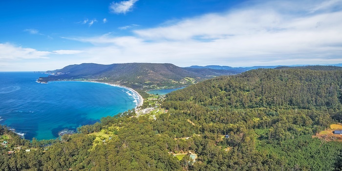 Eaglehawk Neck på Tasmanien