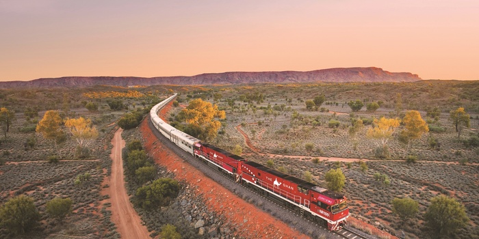 The Ghan -MacDonnell Ranges, Northern Terrirory