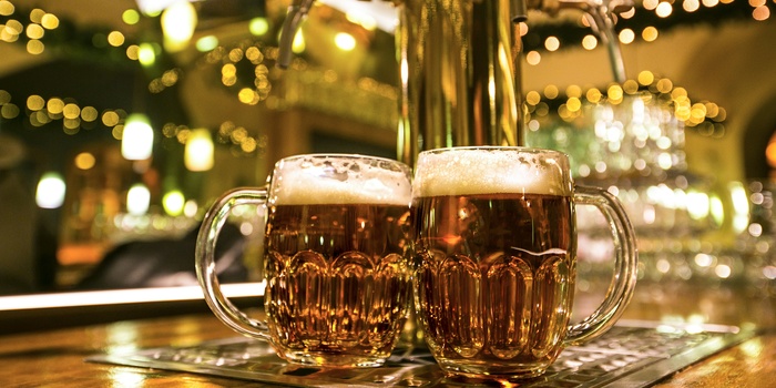 Øl på bierstube i Tyskland