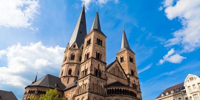 Domkirken i Bonn nær Köln, Midttyskland
