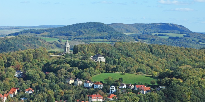 Burschenschaft monument nær Eisenach, Thüringen i Midtyskland